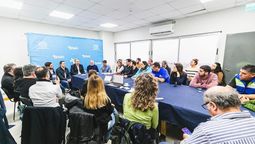 almirante brown reunio a municipios de la cuenca del arroyo san francisco-las piedras para prevenir anegamientos