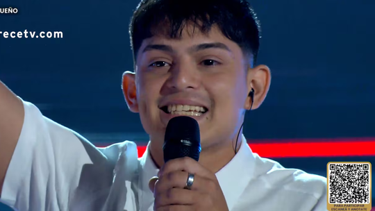 Un vecino de Ezeiza cantó en TV y se destacó con una imitación de Guido Kaczka