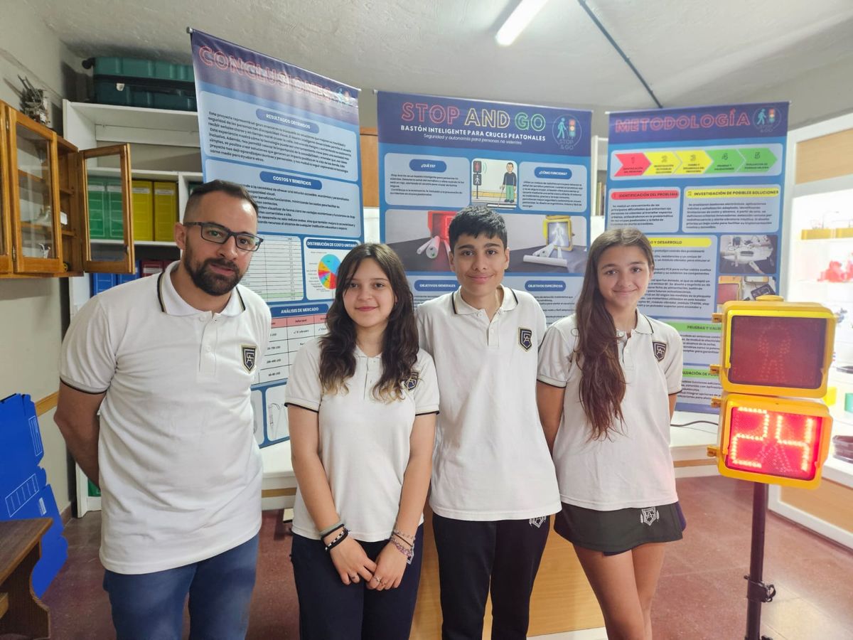 Monte Grande: alumnos del colegio San Agustín presentarán un proyecto tecnológico en Brasil Monte Grande: alumnos del colegio San Agustín presentarán un proyecto tecnológico en Brasil