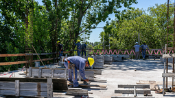 almirante brown: avanzan las obras del nuevo edificio para el isfd nº41