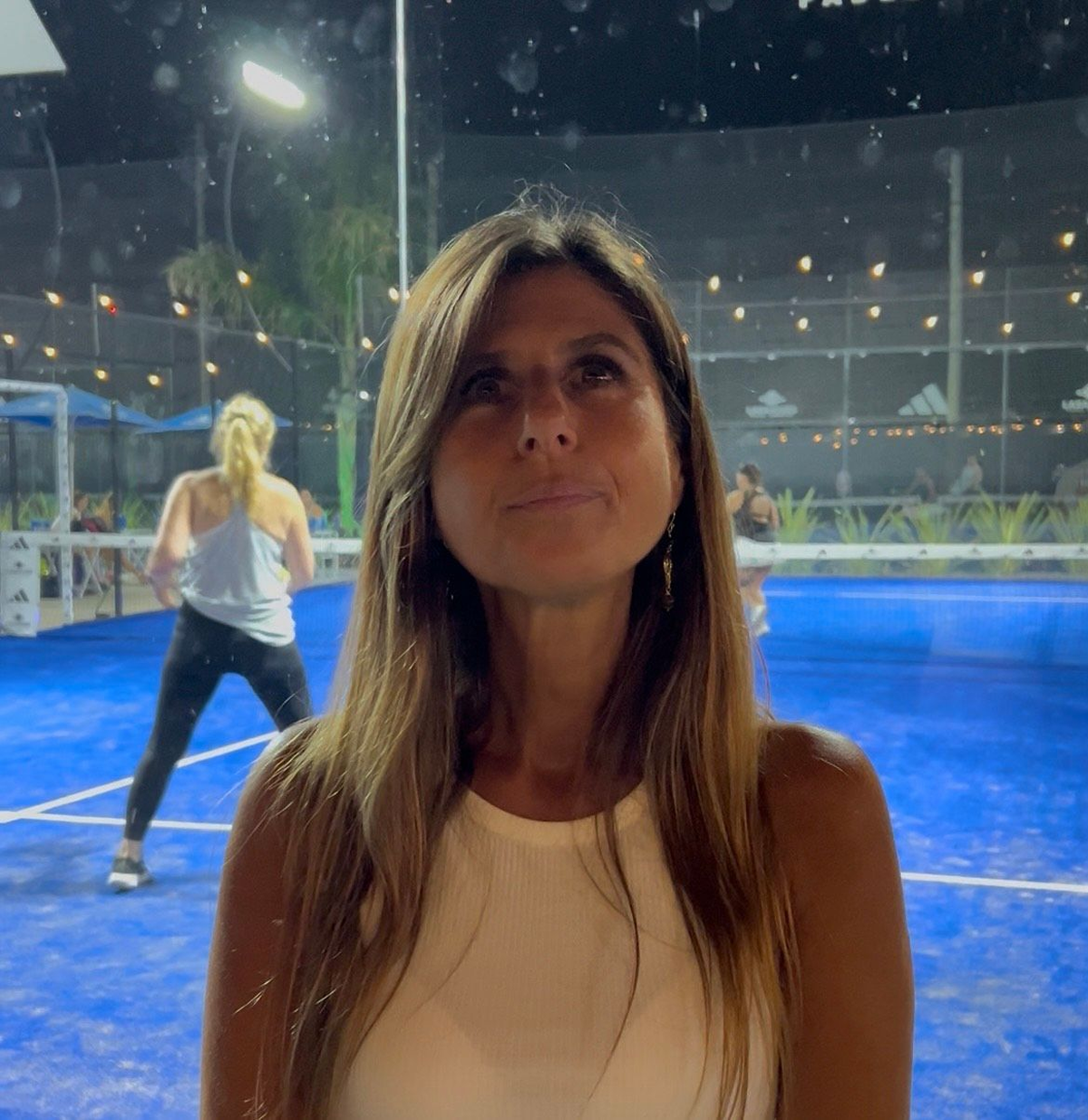 Mayra Elias, coordinadora de p&aacute;del y tenis de la ADCC.