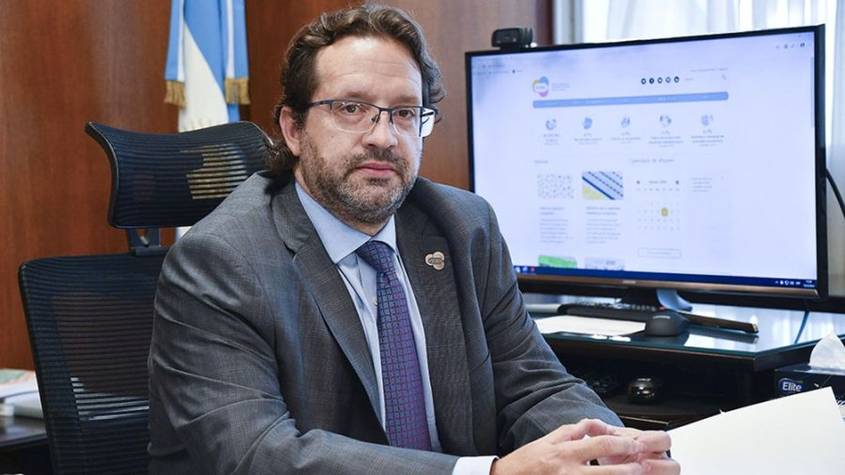 Marco Lavagna, el titular del INDEC que estuvo a cargo del Censo 2022 y fue criticado por la demora para dar a conocer los datos.