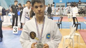 San Vicente: un joven de 16 años se destacó en el Sudamericano de Taekwondo