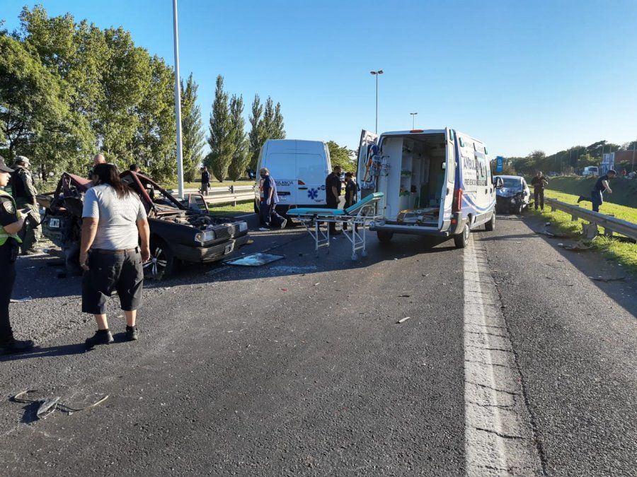 Un hombre falleció en un accidente fatal en la autopista Ezeiza-Cañuelas