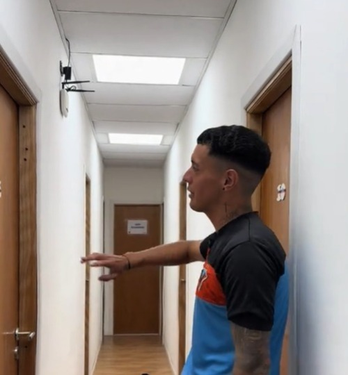 Las habitaciones de la concentración de Brown de Adrogué.