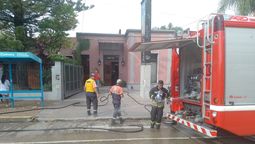 banfield: importantes danos tras incendio en una inmobiliaria