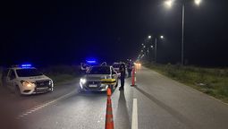 tras el accidente en la picada ilegal, la policia armo un operativo en la ruta 58 para evitar las juntadas