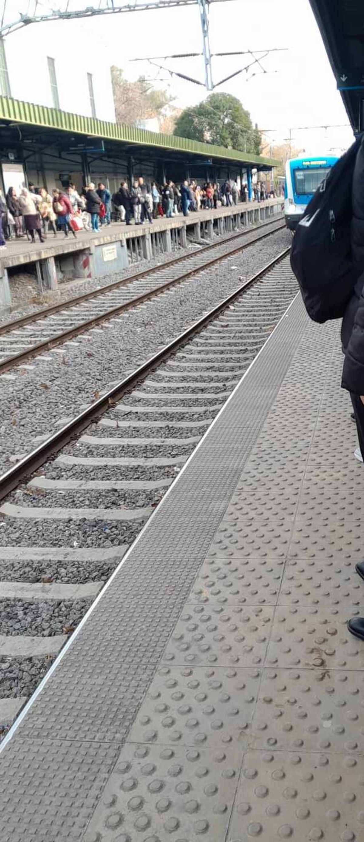 Comienzan a circular las primeras formaciones del Tren Roca tras el accidente. 