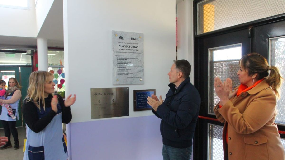 Esteban Echeverría inauguraron obras en el barrio La Victoria