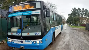San Vicente: extienden el recorrido del colectivo 503 en el barrio Los Naranjos