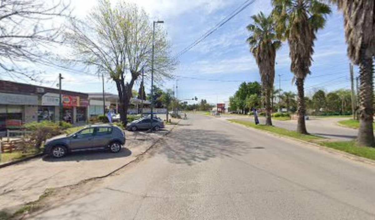 El lugar en donde ocurrió el hecho en Almirante Brown.