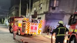 lanus: incendio en una curtiembre de valentin alsina