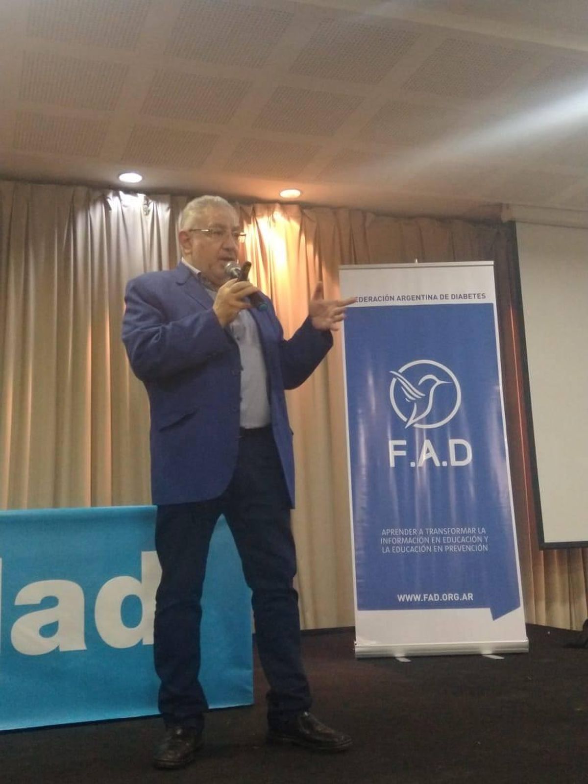 Dr. Gabriel Lijteroff, jefe de diabetología del Hospital Santamarina de Monte Grande.