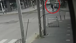 joven atropellada en luis guillon: la conductora se dio a la fuga