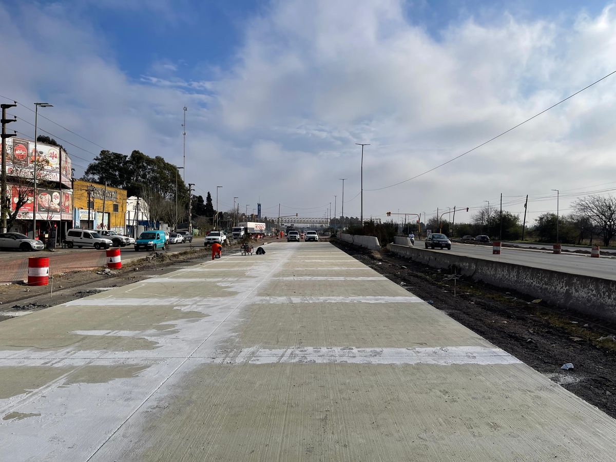 Las tareas se realizan sobre Camino de Cintura, entre la calle Honduras y la avenida Fair.
