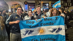 la emocion de los veteranos de malvinas de zona sur tras la victoria: empezamos a llorar cuando cantaron el himno
