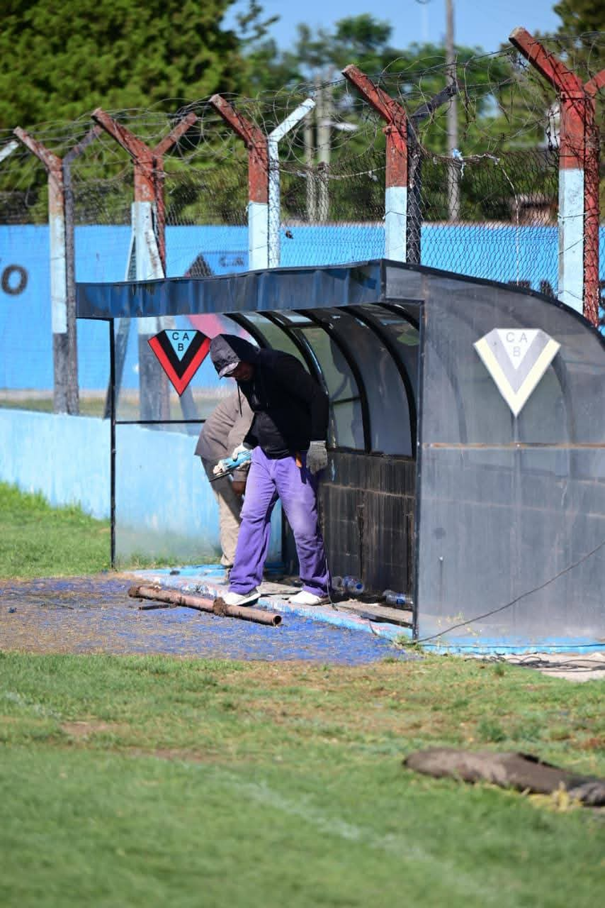 Brown de Adrogué informó que la obra durará 3 semanas. 
