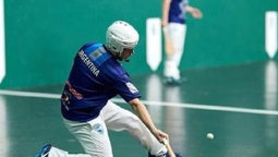 san vicente: patricio peloni disputara un nuevo mundial de pelota paleta y es pura ilusion