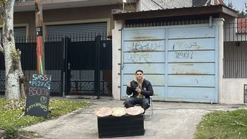 De vender pizzas en la vereda de su casa en Burzaco a volverse viral: Sueño con tener una estrella Michelin