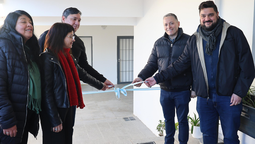 fernando gray inauguro las obras en la escuela n°22 en monte grande