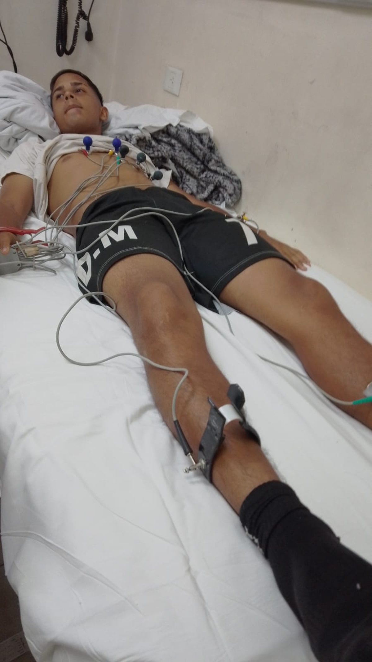 Actualmente, Tobías se encuentra internado en el Hospital Santamarina, Monte Grande. 