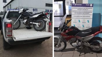 Alejandro Korn: detuvieron a dos jóvenes por circular con motos robadas