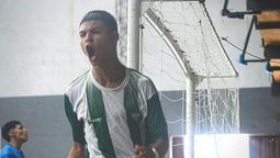 un jugador de esteban echeverria, en la seleccion argentina de futbol sala sub 17