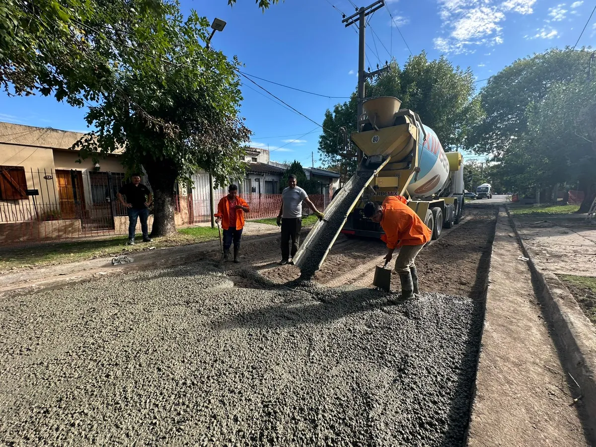 Las tareas se llevan adelante en otras localidades del distrito.