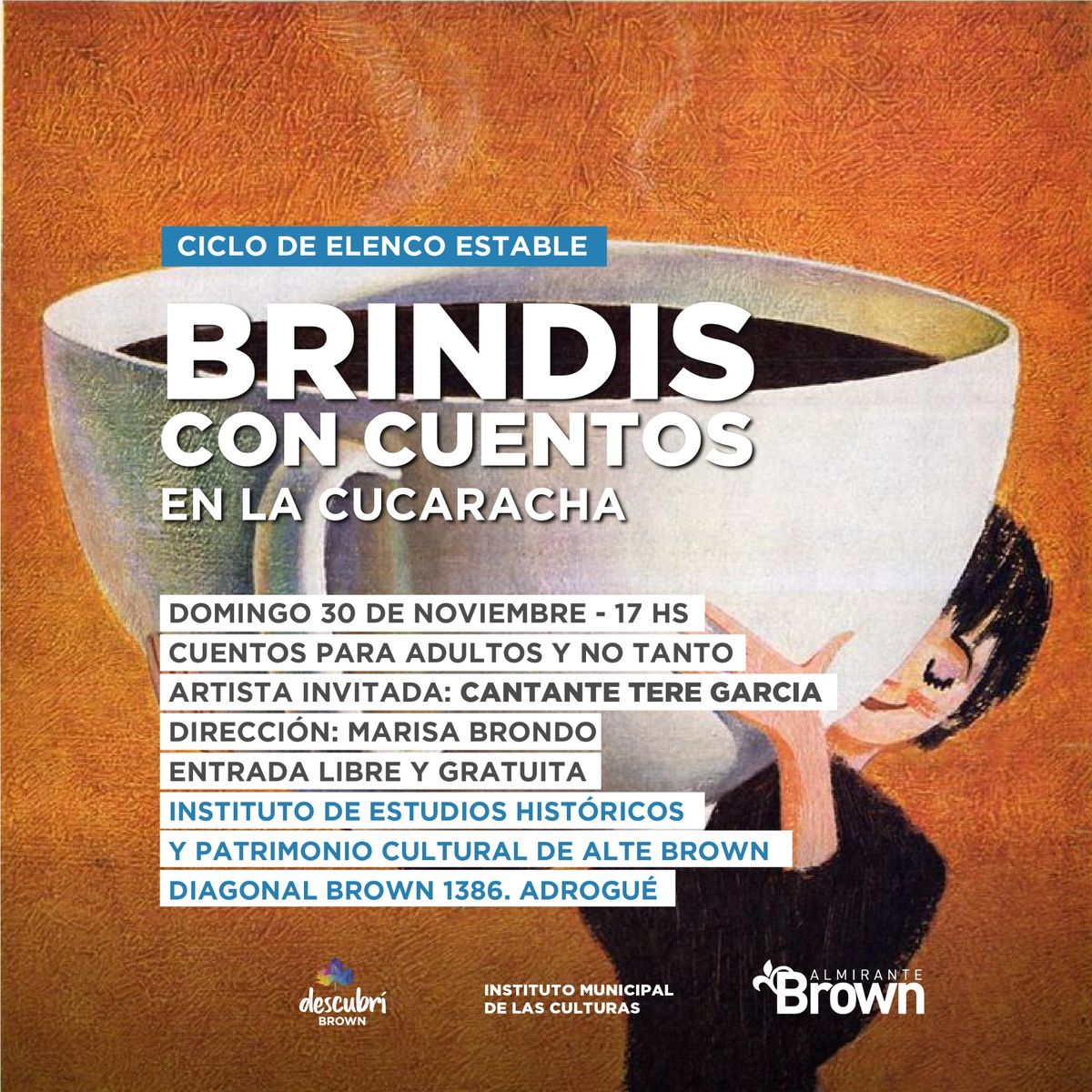 Agenda cultural del fin de semana en el Sur: música, peñas, cuentos, conciertos y una muestra artística en Brown, Lomas, Turdera, San Vicente y Esteban Echeverría.