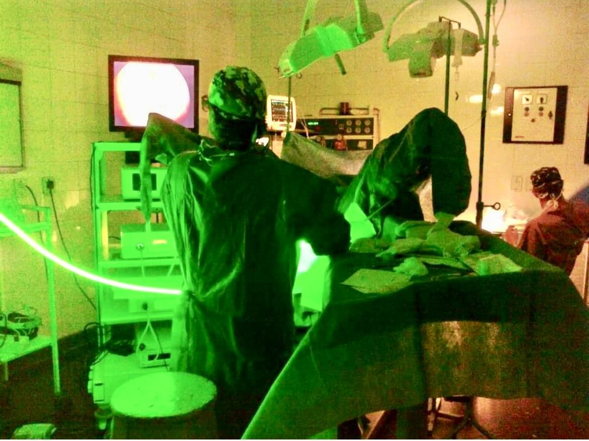 El l&aacute;ser GreenLight que se incorpor&oacute; en el Canning Health Institute es uno de los equipos m&aacute;s modernos de la provincia de Buenos Aires.&nbsp;&nbsp; &nbsp;