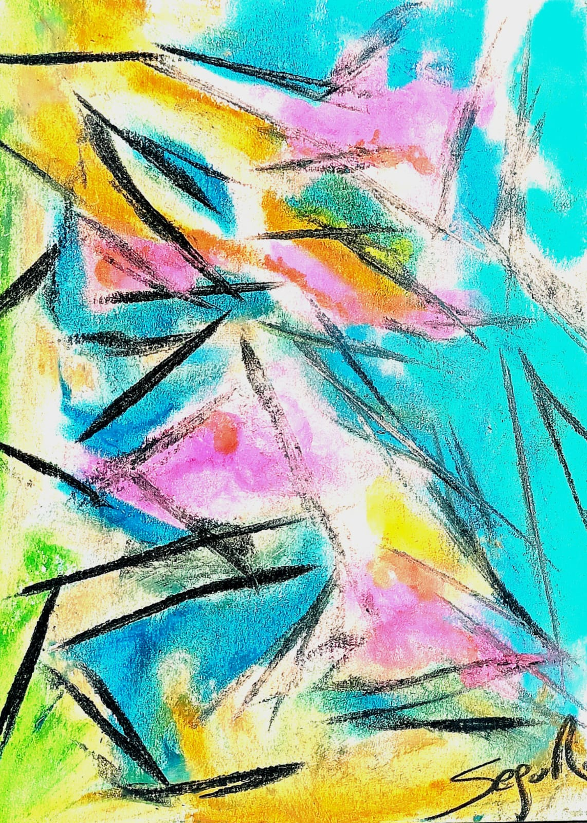 El vecino realizó más de mil obras.