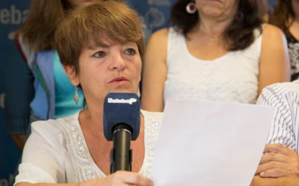 María Laura Torre, secretaria general de SUTEBA. María Laura Torre, secretaria general de SUTEBA.
