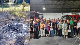 bomberos de san vicente piden prevenir incendios forestales: el 80% arranca con quemas