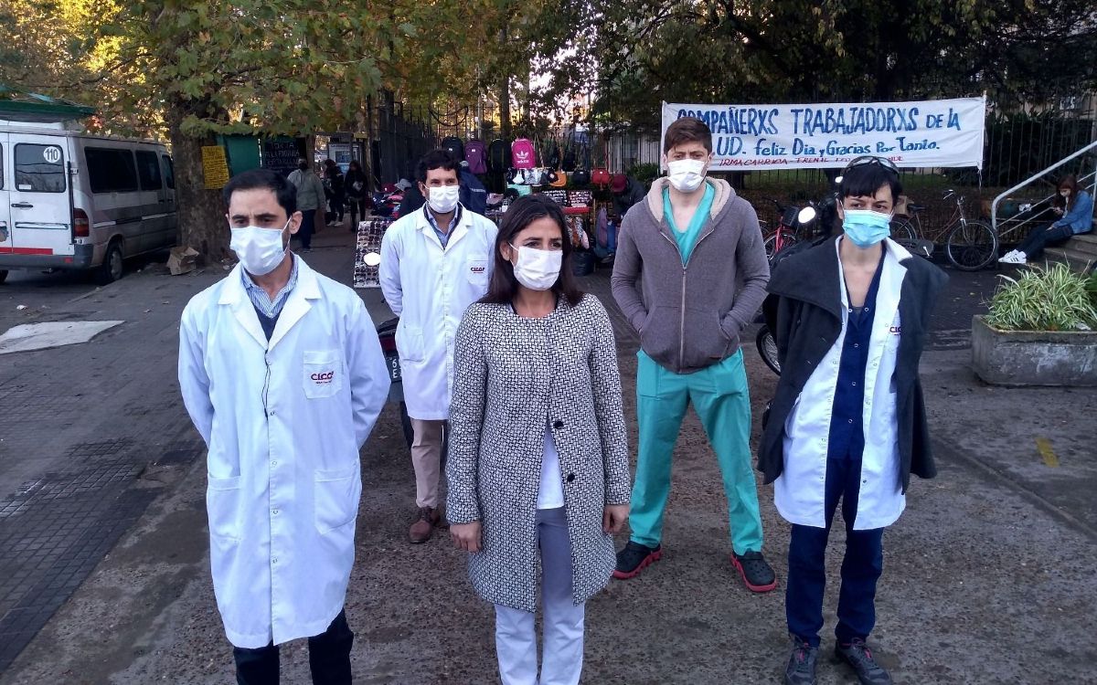 Provincia: arrancó el paro de médicos por 48 horas
