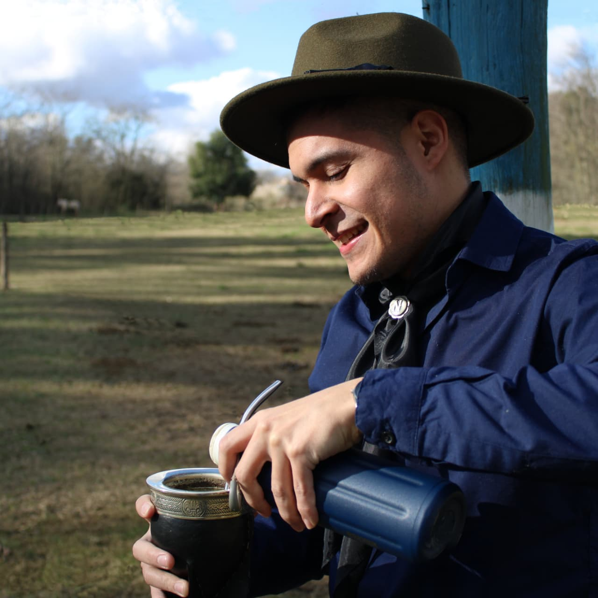 Nahuel Piriz, vecino de Monte Grande. Nahuel Piriz, vecino de Monte Grande.