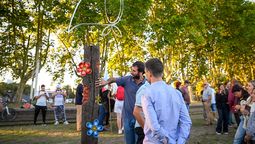 Memoria en San Vicente: inauguraron una escultura y marcharon a la casa de Rodolfo Walsh