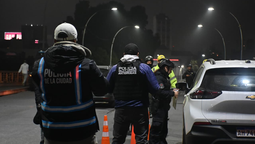 la ciudad de buenos aires reforzo controles en el limite con zona sur: 484 vehiculos incautados y 4 detenidos