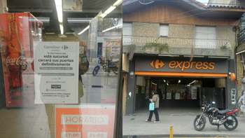 Anuncian el cierre definitivo de un Carrefour Express en San José
