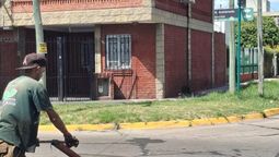 monte grande: continuan los trabajos de bacheo
