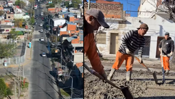 lanus: repavimentan la avenida osorio, clave en la conexion entre la zona sur y capital