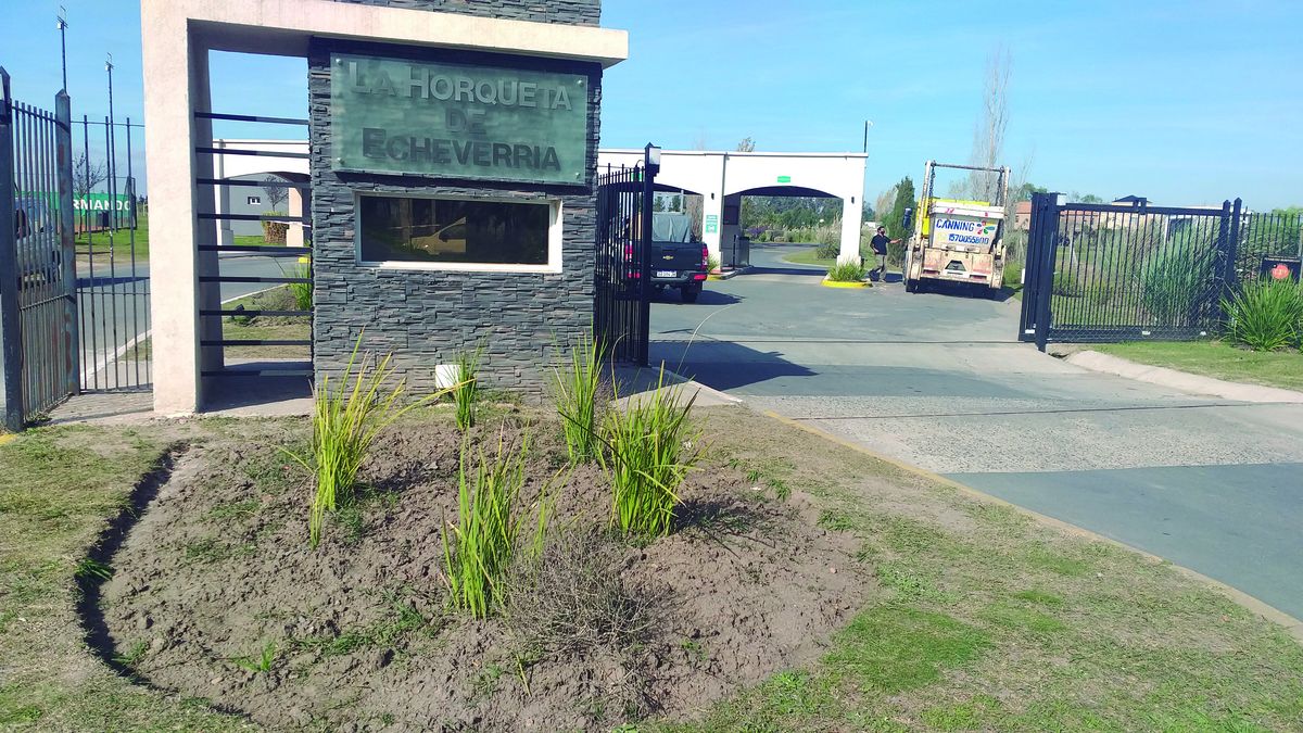 La Horqueta, uno de los countries afectados.