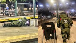asi fue el operativo antiexplosivos tras la amenaza de bomba en la estacion de claypole