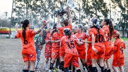 las chicas de estrella del sur, campeonas en la amf de san vicente: broche de oro