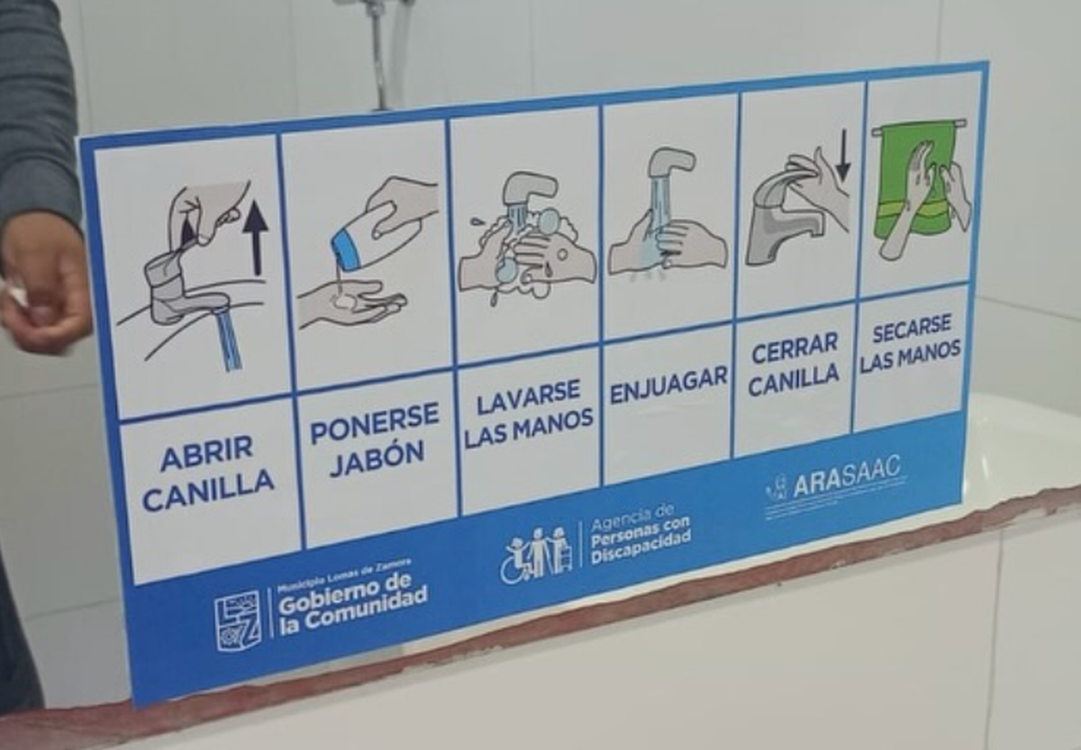 Nuevo consultorio adaptado en el Hospital Odontológico de Lomas, equipado con pictogramas para facilitar la atención de niños con TEA.