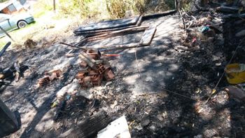 Incendio durante la madrugada en Alejandro Korn: Nos quedamos sin nada