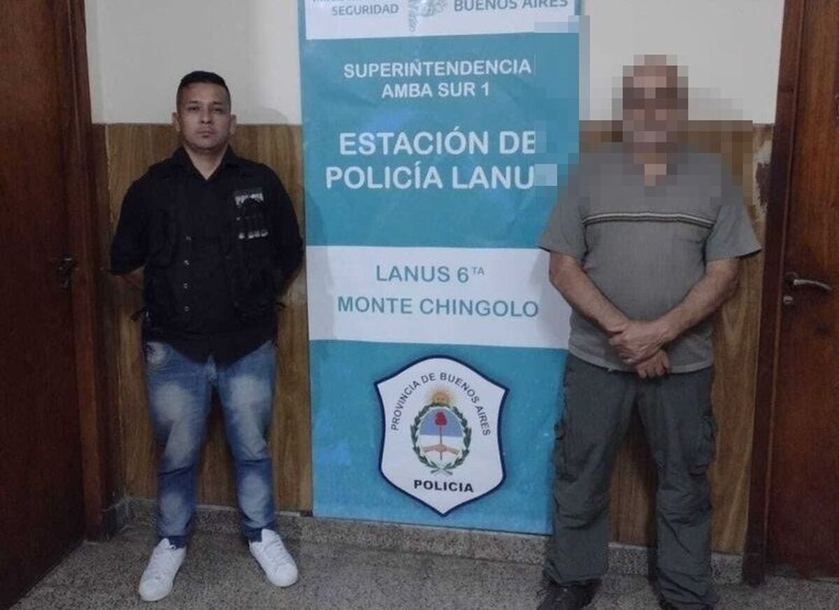 Vecino de Lanús detenido