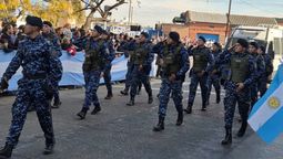 almirante brown: desfile y festejos por el 9 de julio en longchamps