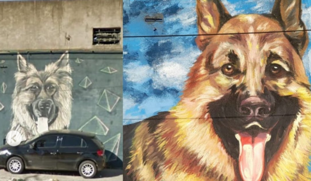 Rediseño de un mural en San Francisco Solano, por Tin Rocktambulo