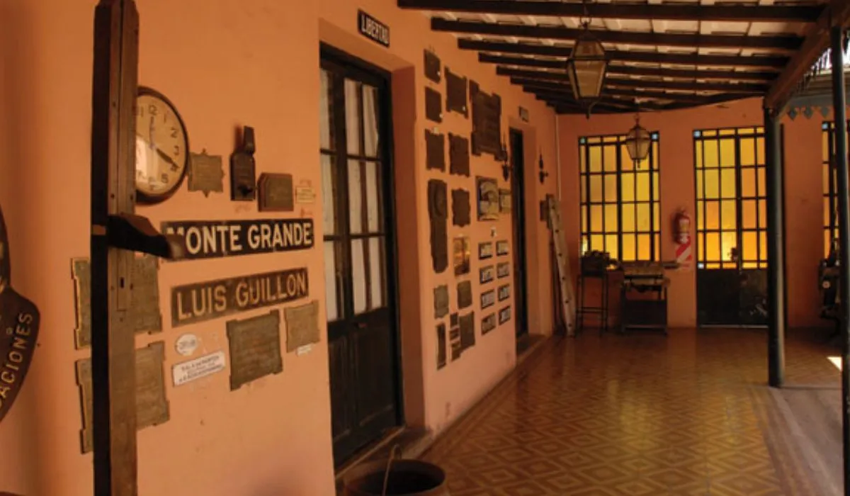 El interior del museo.