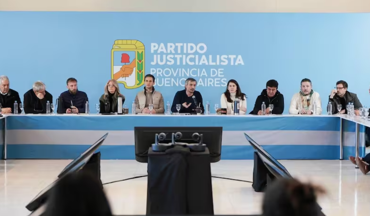 El PJ Bonaerense se reunió en San Vicente: Máximo Kirchner encabezó la reunión